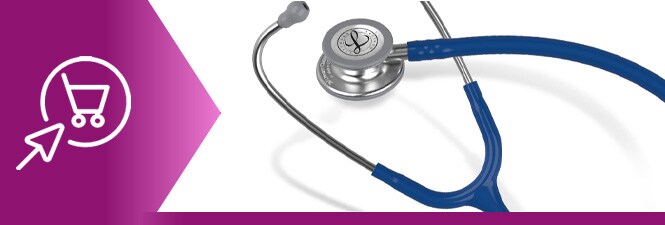 Estetoscópio Littmann Classic III Azul-marinho
