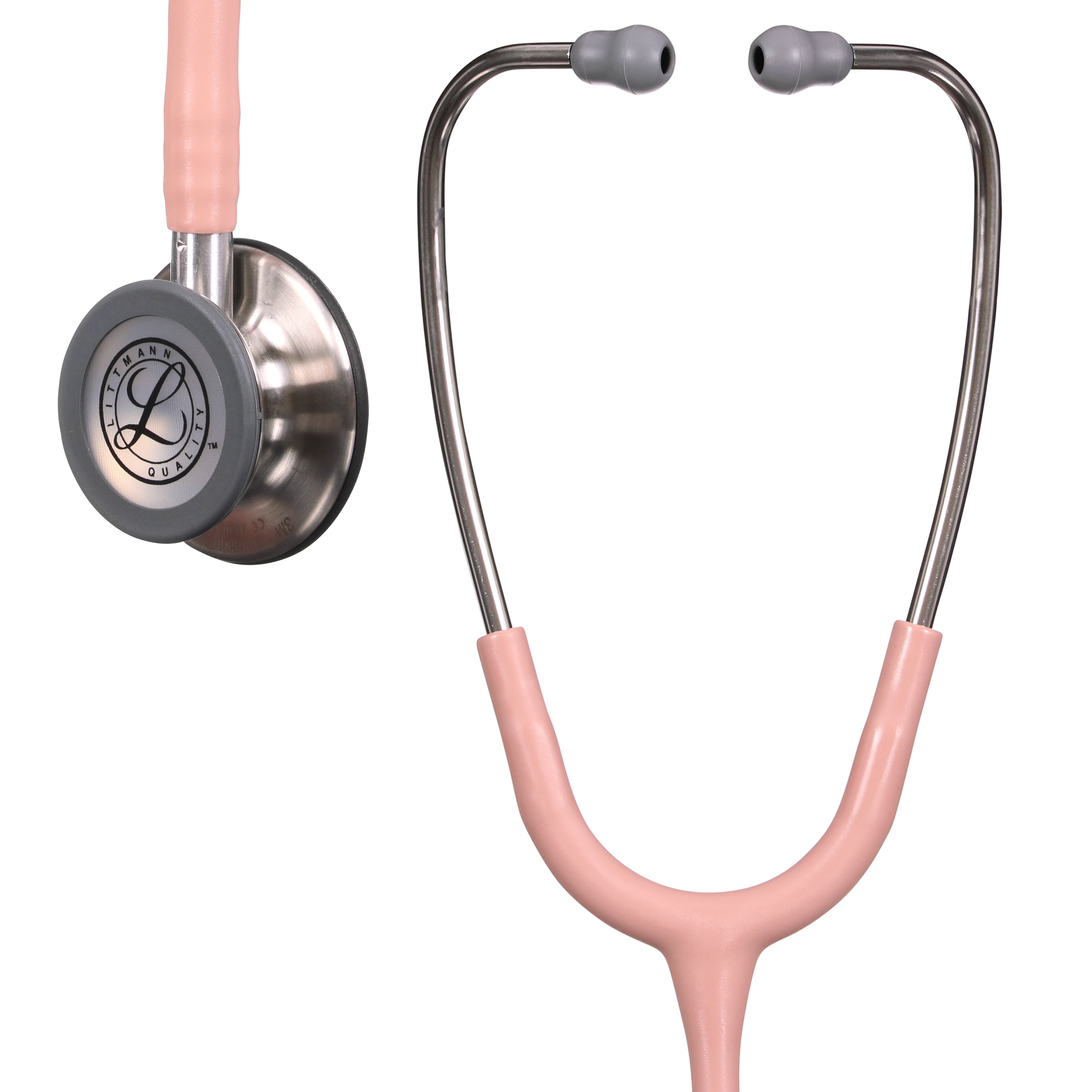 Novo estetoscópio com acabamento acetinado - Champagne Rose

